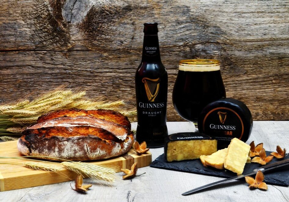 Riga,,Latvia,-,February,13,,2020:,Guinness,Cheddar,Cheese,And